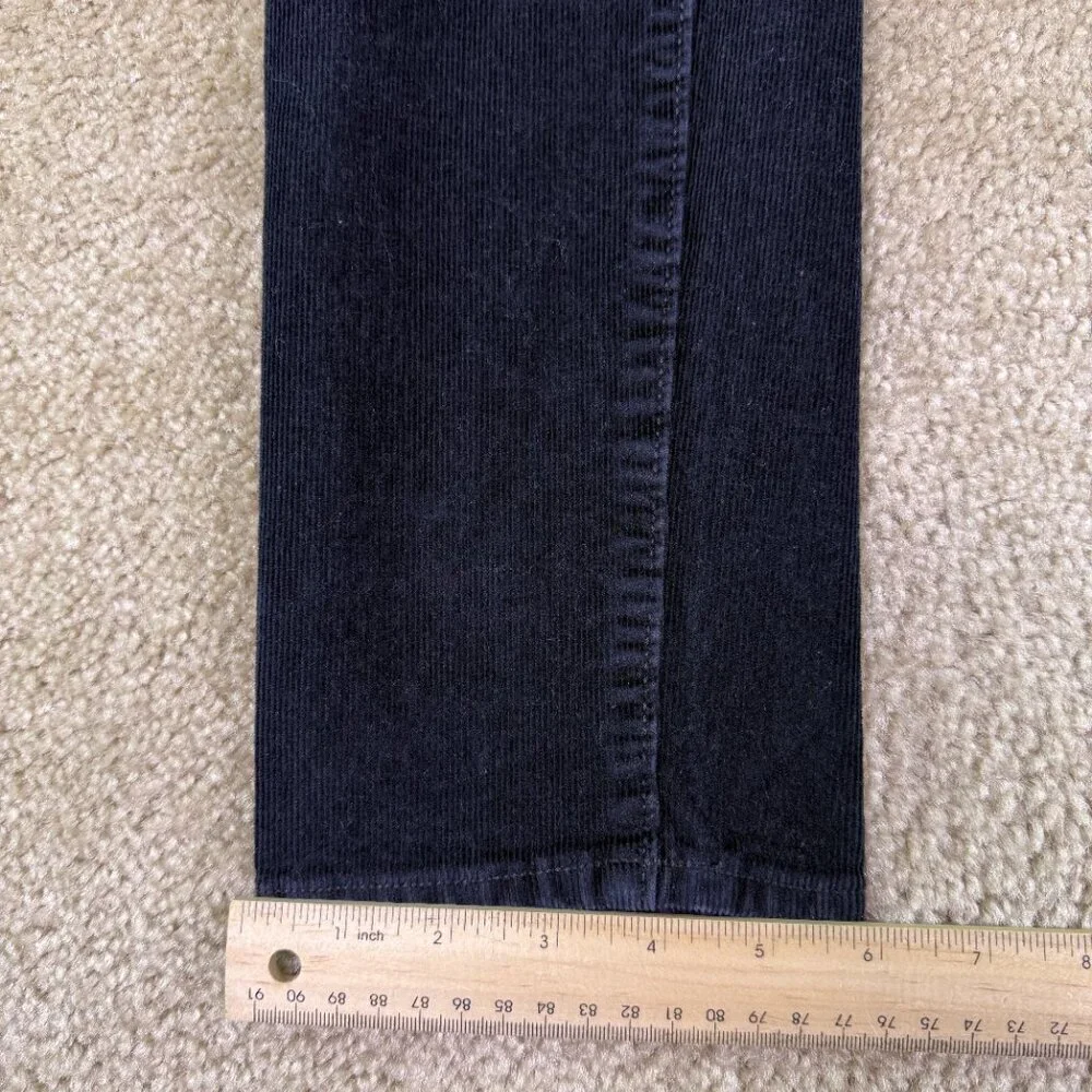Banana Republic Corduroy Pants Mens Size 28x32 Slim Fit Navy Blue Jeans F228